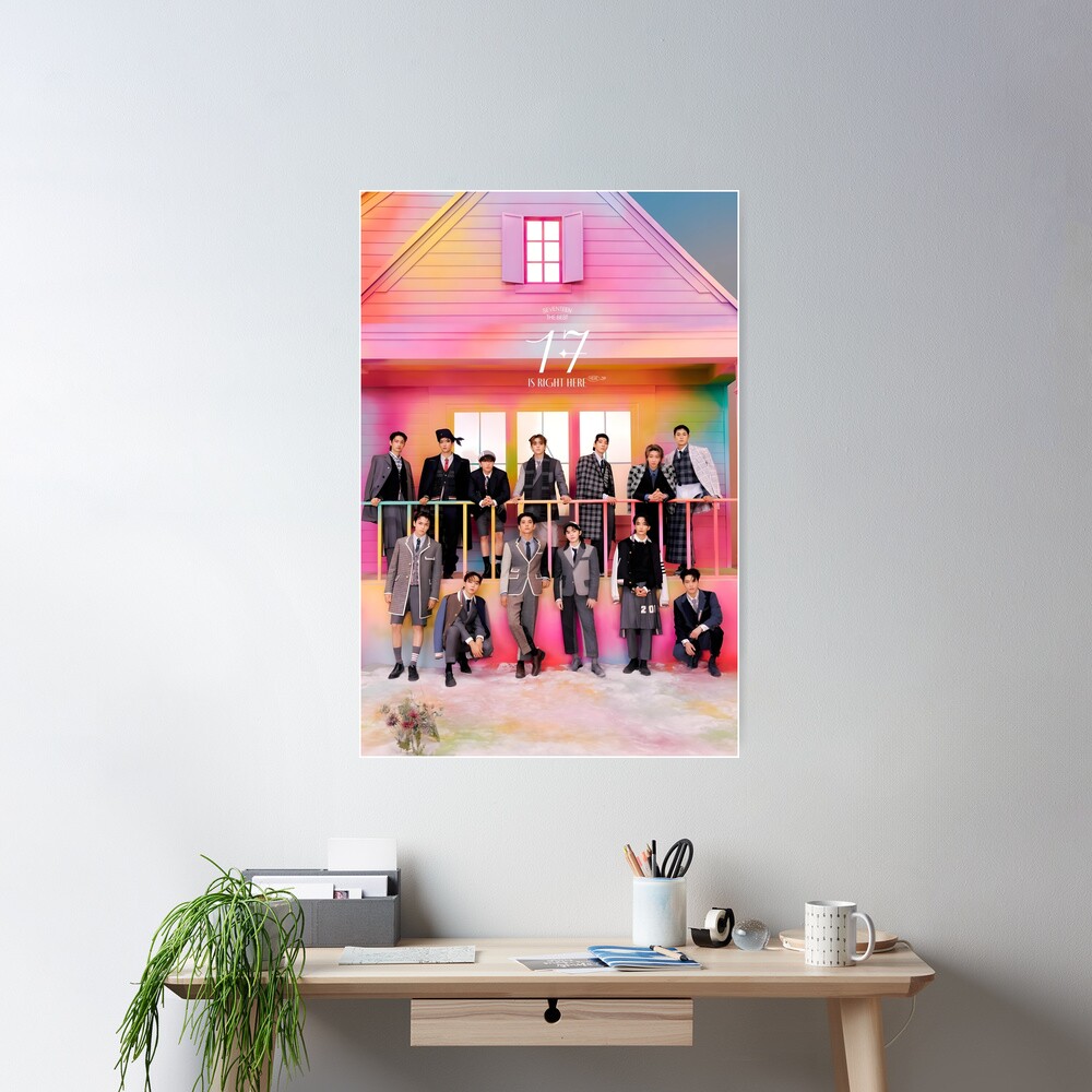 Seventeenn 17 Is Right Here Poster - Image 2