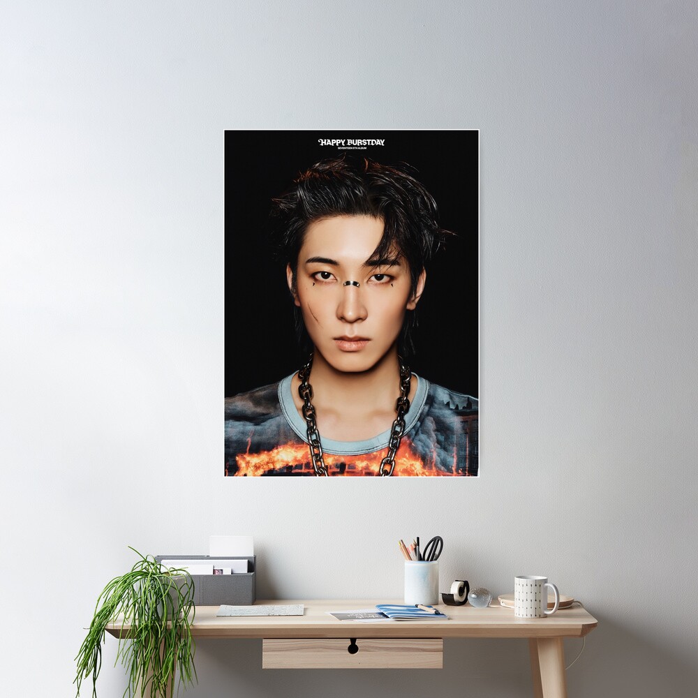 Wonwoo Seventeen 5th Album Happy Burstday Carat Kpop Teaser Concept Images Photo Poster - Image 2