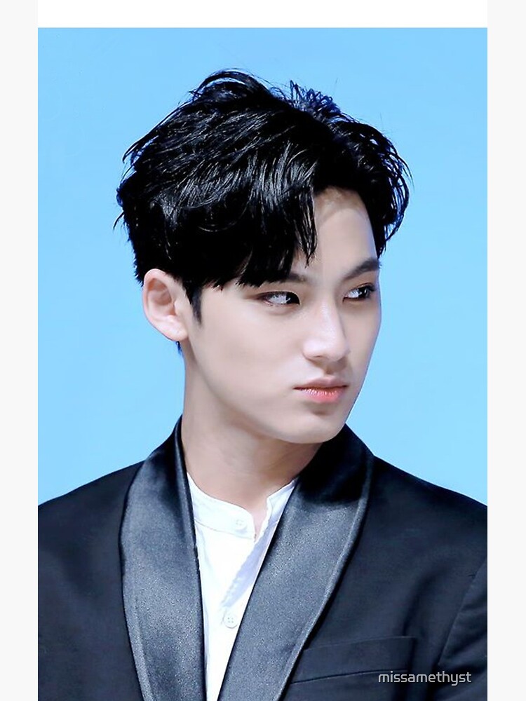 Mingyu Seventeen Collection Shower Curtain - Image 2