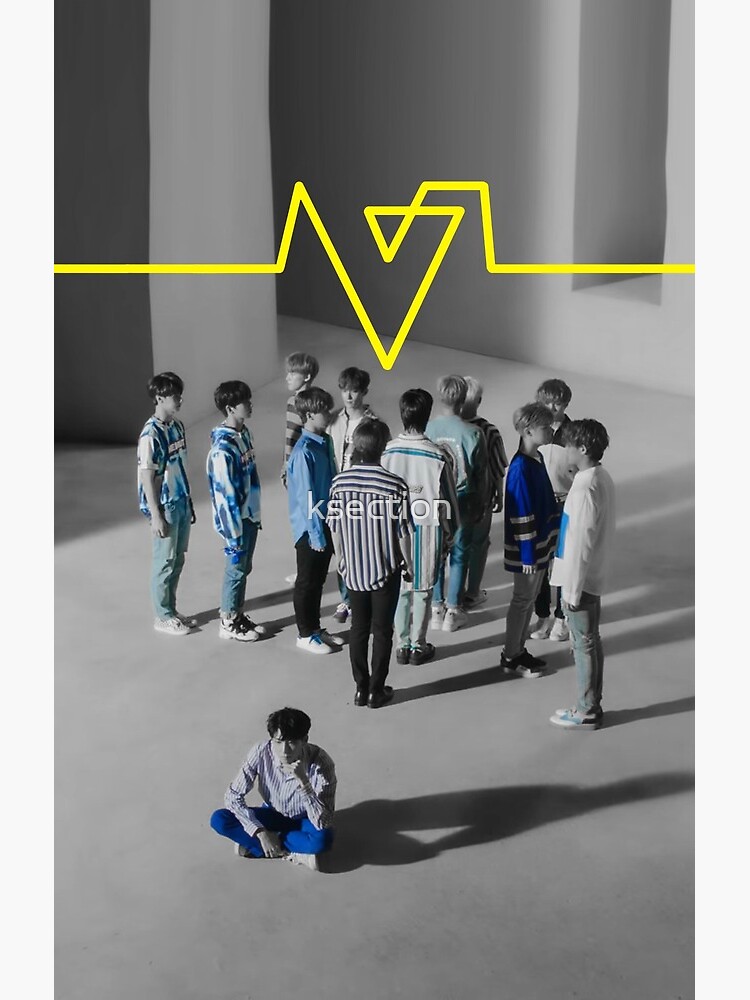 Seventeen Oh My Group Logo Shower Curtain - Image 2