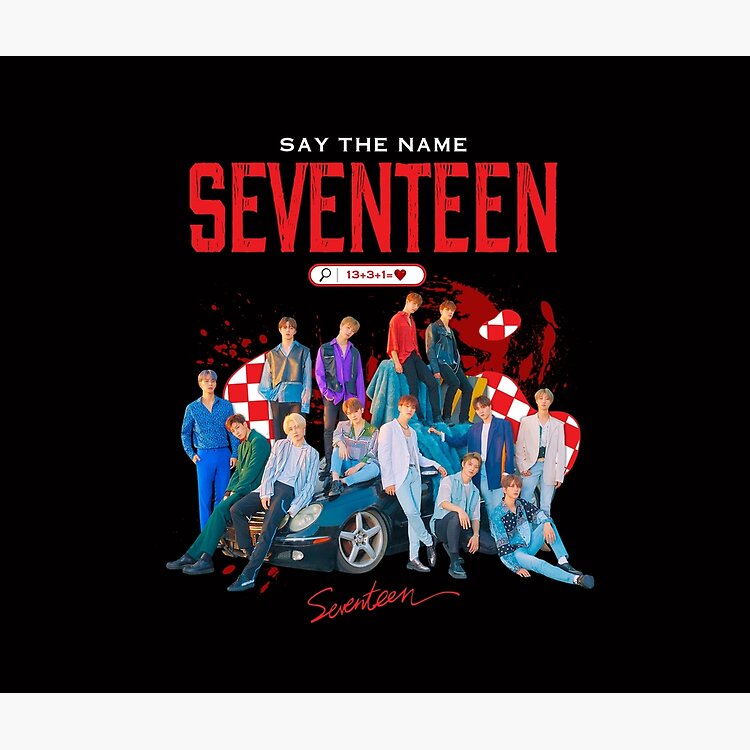 Say The Name Seventeen Tote Bag - Image 2