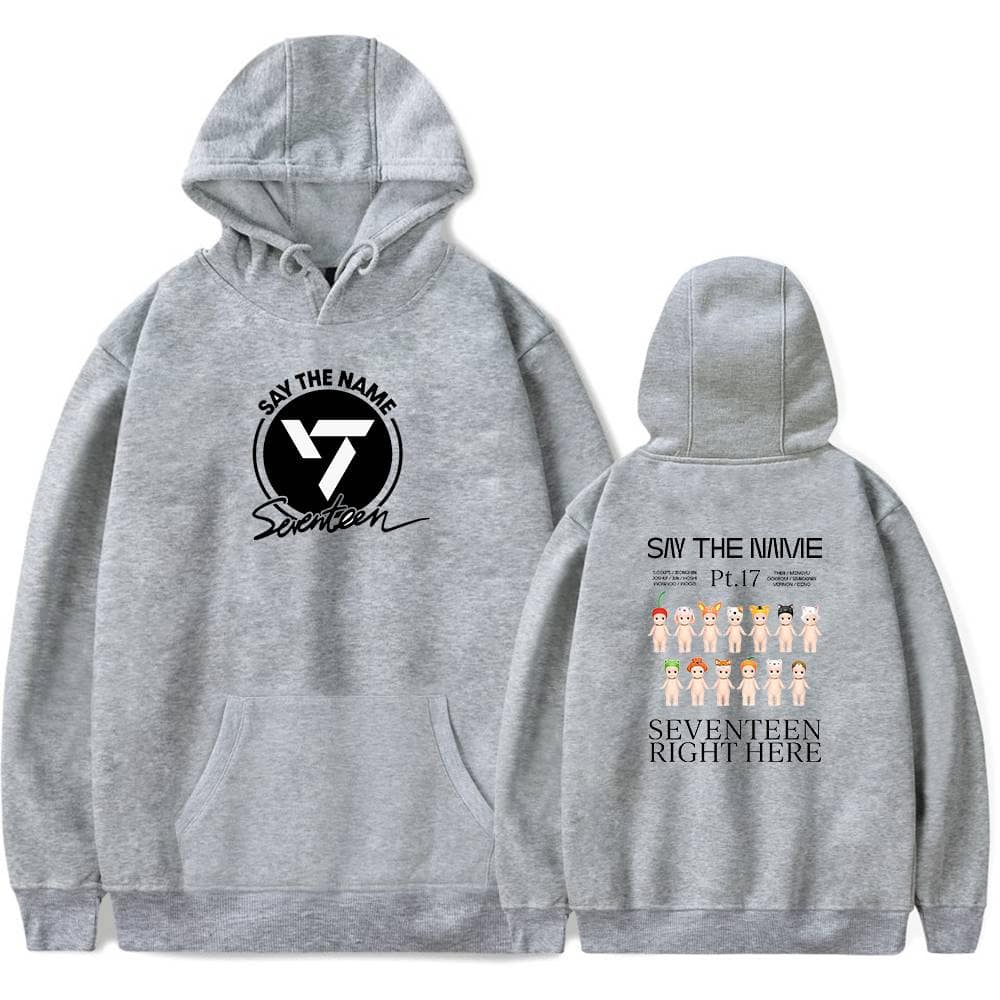 Say The Name Seventeen KPOP Band Hoodie