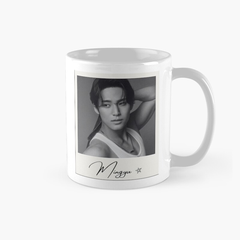 Kpop Mingyu Svt Photo Mug