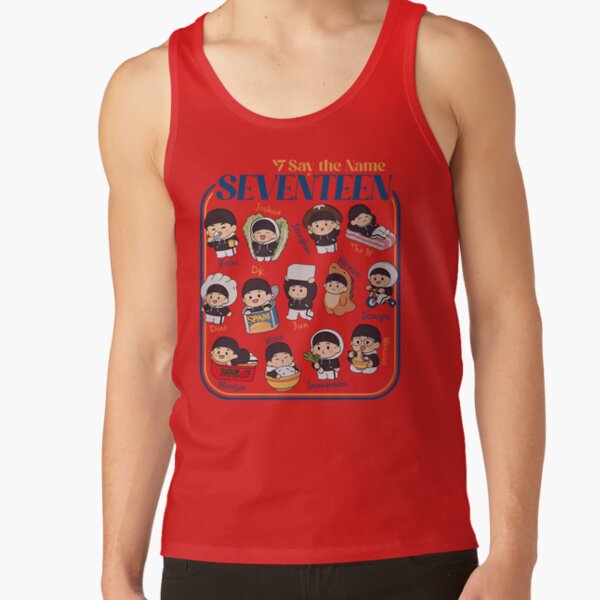 Seventeen Members Shirt Kpop Seventeen Shirt Seventeen New Tour 2025 Tank Top - Image 4