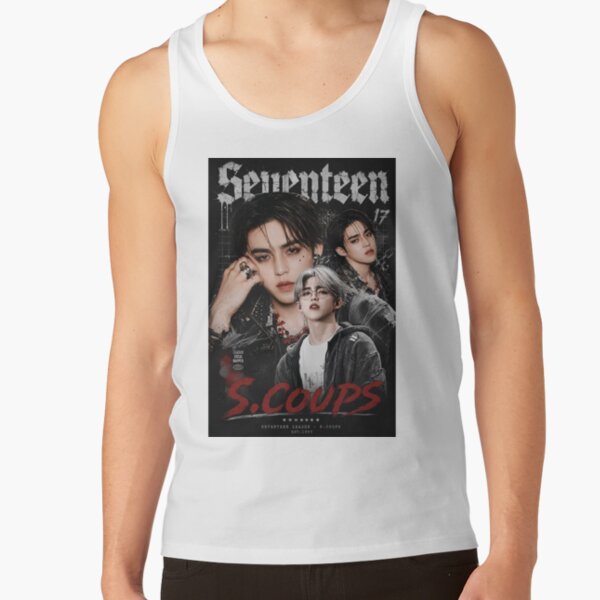 Seventeen S Coups K Pop Gift Idea Tank Top - Image 2