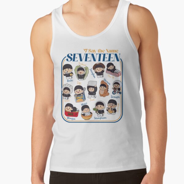 Seventeen Members Shirt Kpop Seventeen Shirt Seventeen New Tour 2025 Tank Top