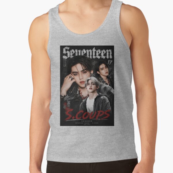 Seventeen S Coups K Pop Gift Idea Tank Top - Image 3