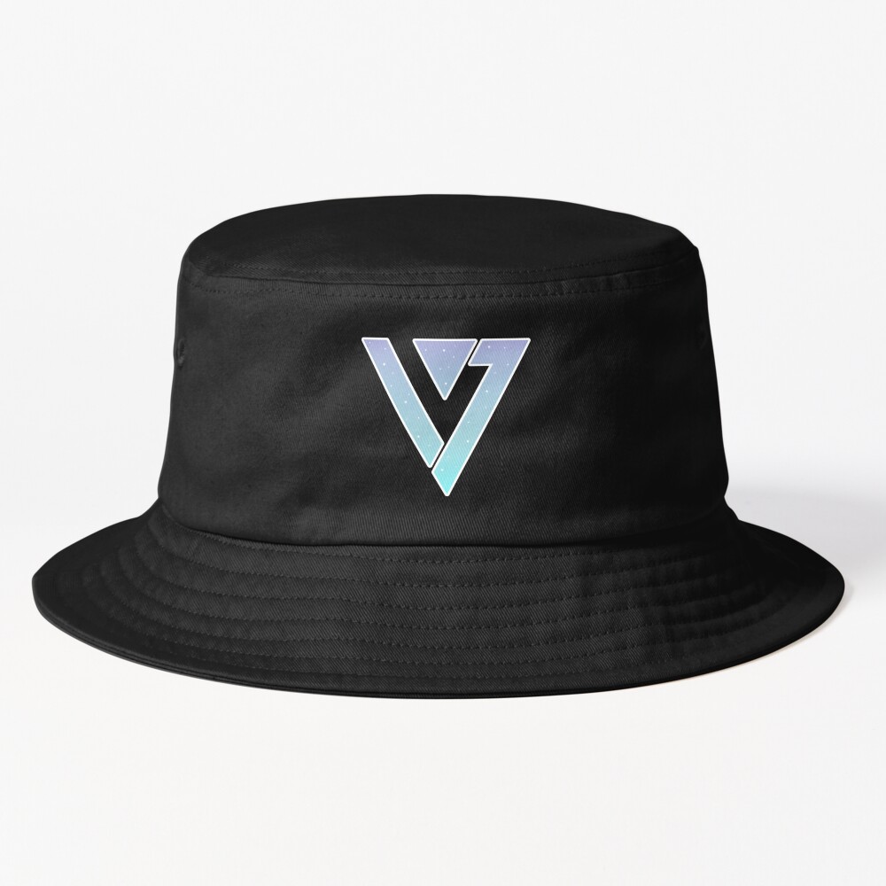 Seventeen Logo Dreamy Blue Bucket Hat