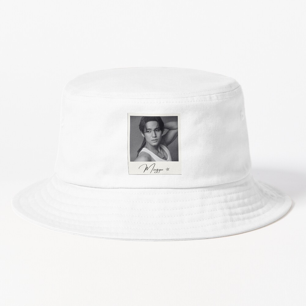 Kpop Mingyu Svt Photo Bucket Hat