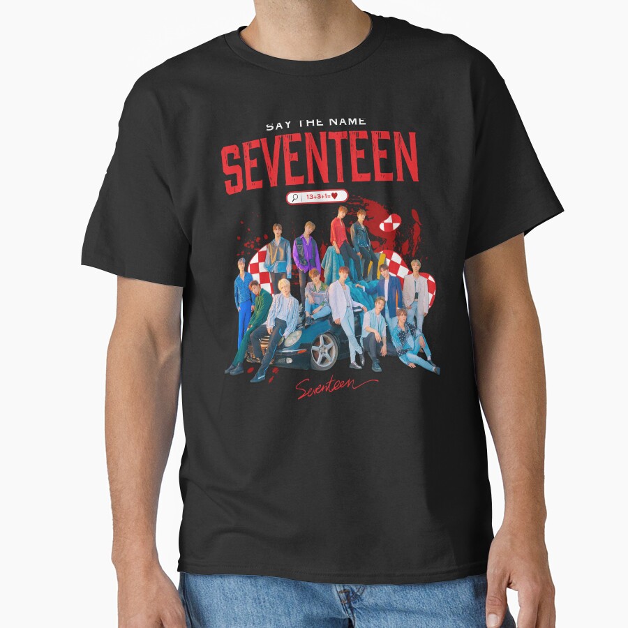 Say The Name Seventeen T-shirt