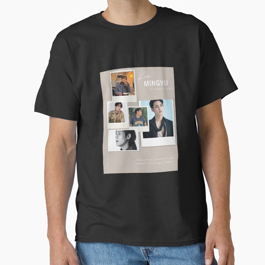 Seventeen Mingyu Collage Art T-shirt