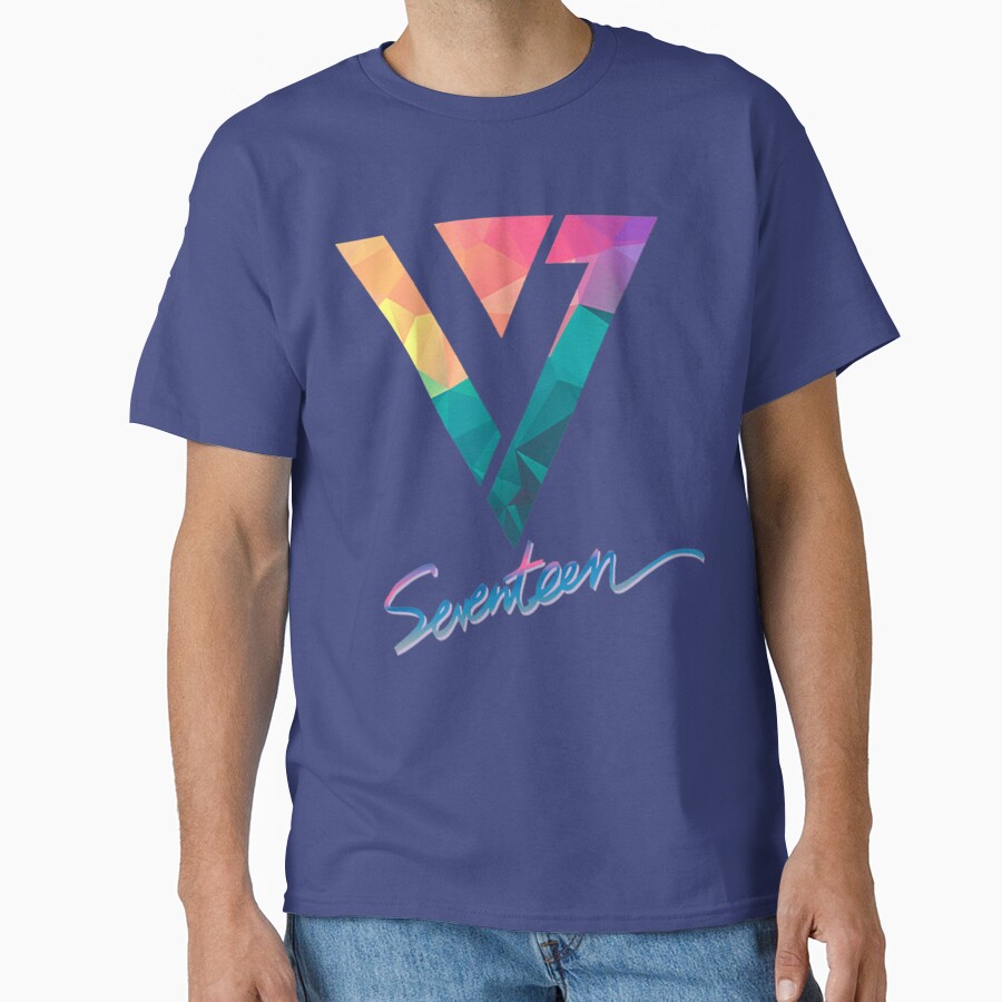Seventeen Rainbow Color T-shirt - Image 4