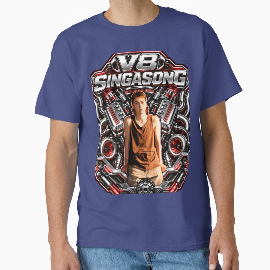 Vintage Seventeen Vernon Streetwear Graphic Tee Kpop T-shirt