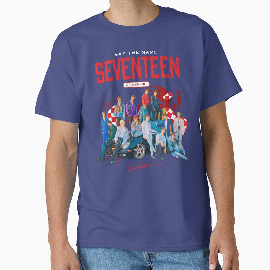 Say The Name Seventeen T-shirt - Image 4