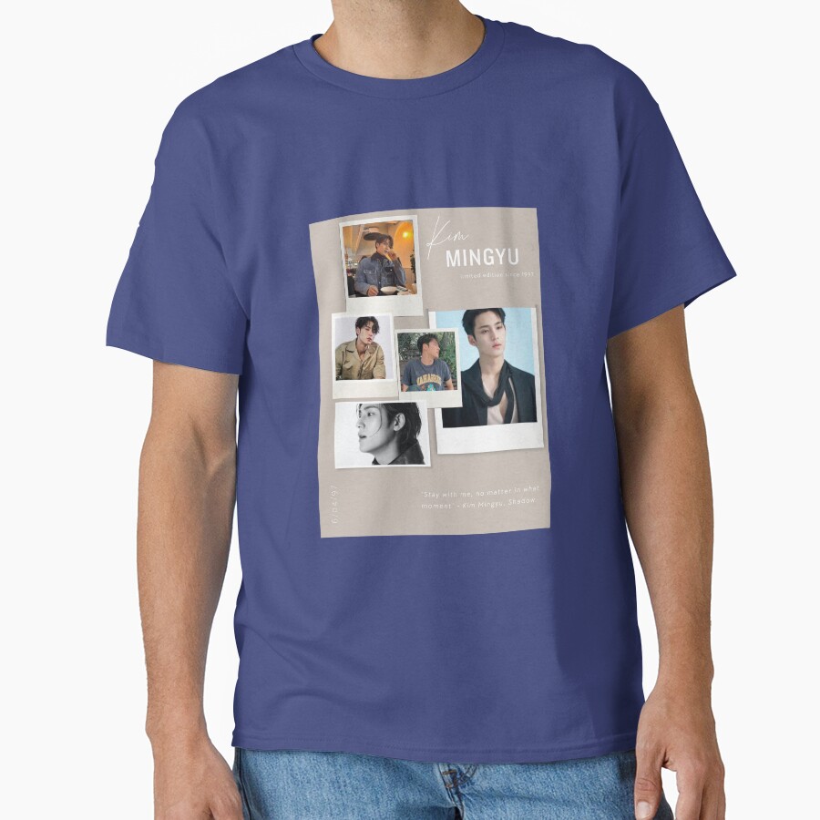 Seventeen Mingyu Collage Art T-shirt - Image 4