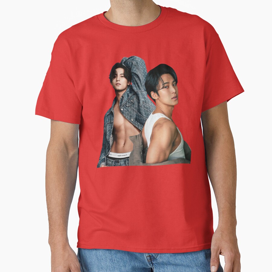 Kpop Seventeen Mingyu Hot Photoshoot T-shirt - Image 5