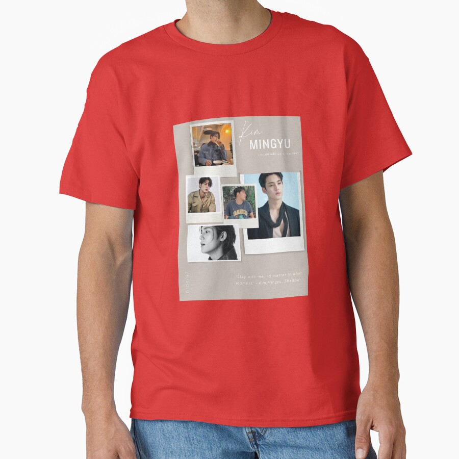 Seventeen Mingyu Collage Art T-shirt - Image 5