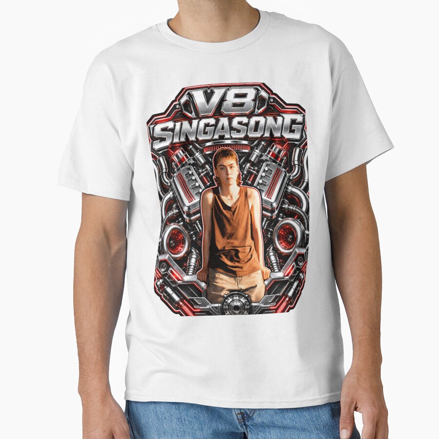 Vintage Seventeen Vernon Streetwear Graphic Tee Kpop T-shirt - Image 2