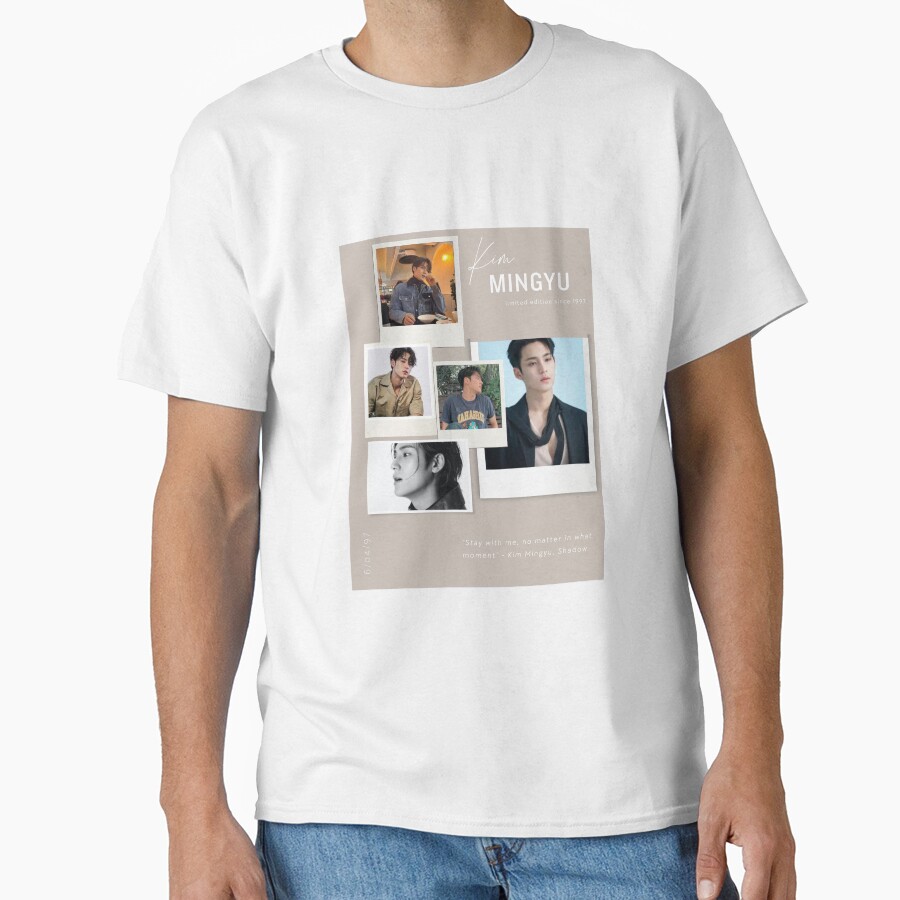 Seventeen Mingyu Collage Art T-shirt - Image 2