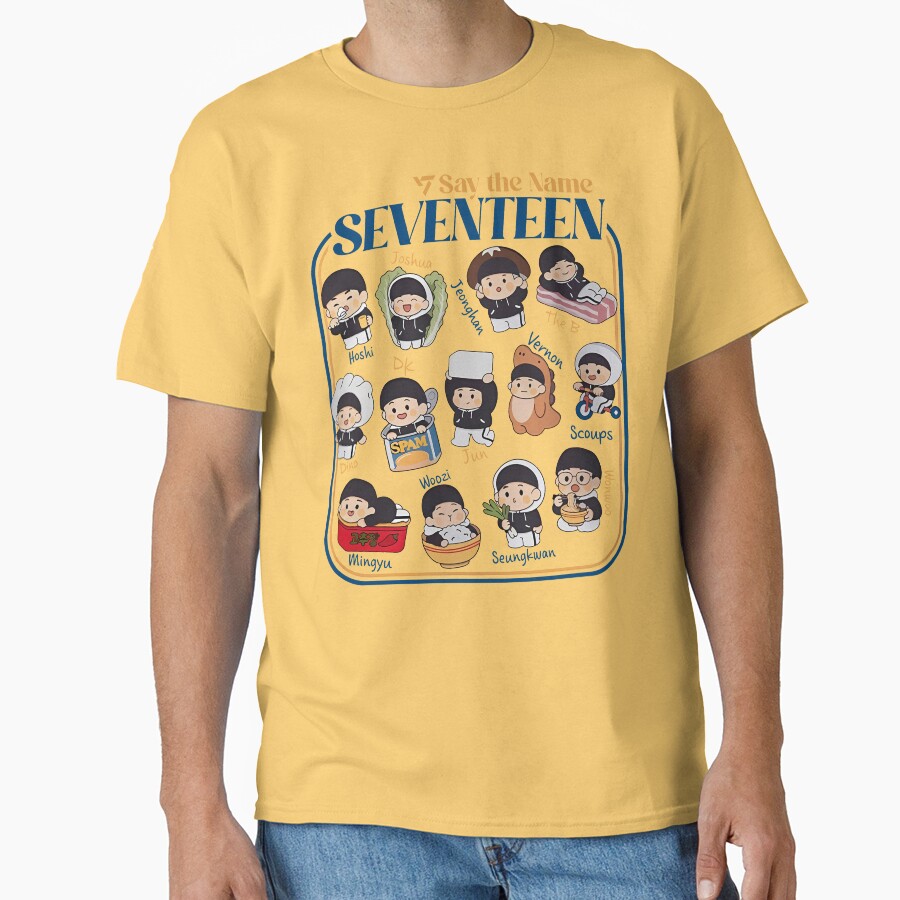 Seventeen Members Shirt Kpop Seventeen Shirt Seventeen New Tour 2025 T-shirt - Image 6