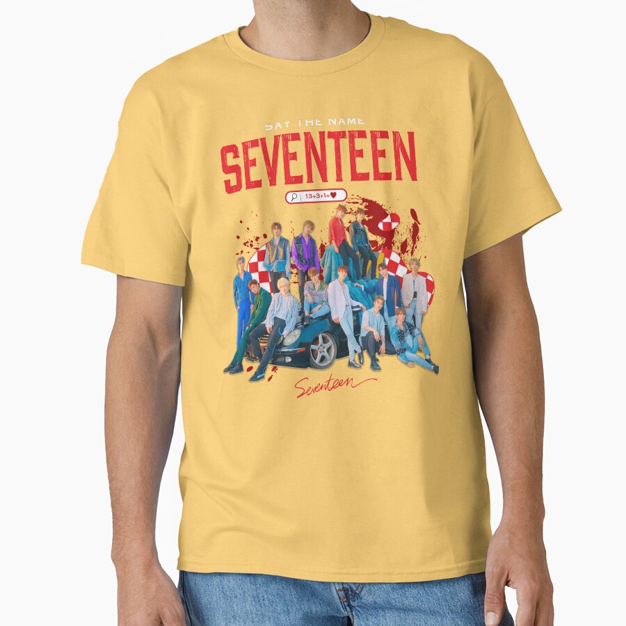 Say The Name Seventeen T-shirt - Image 6
