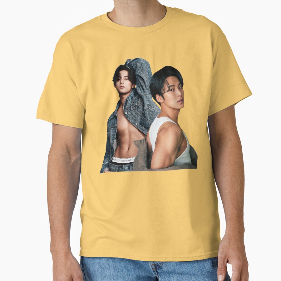Kpop Seventeen Mingyu Hot Photoshoot T-shirt - Image 6