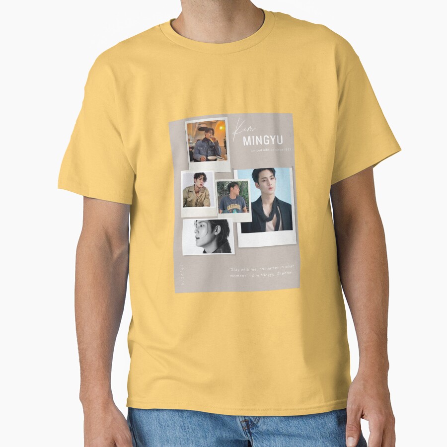 Seventeen Mingyu Collage Art T-shirt - Image 6