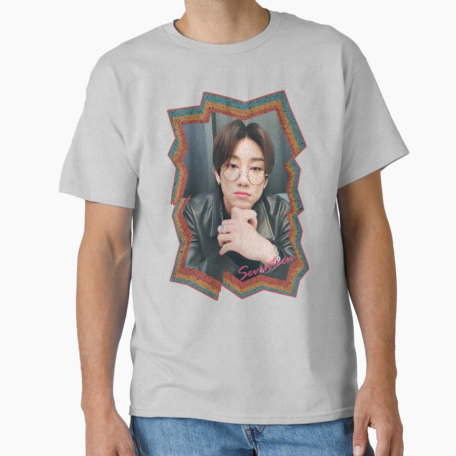 Xu Minghao Seventeen The8 Korean Kpop Retro Color Oil Paint Design T-shirt - Image 3