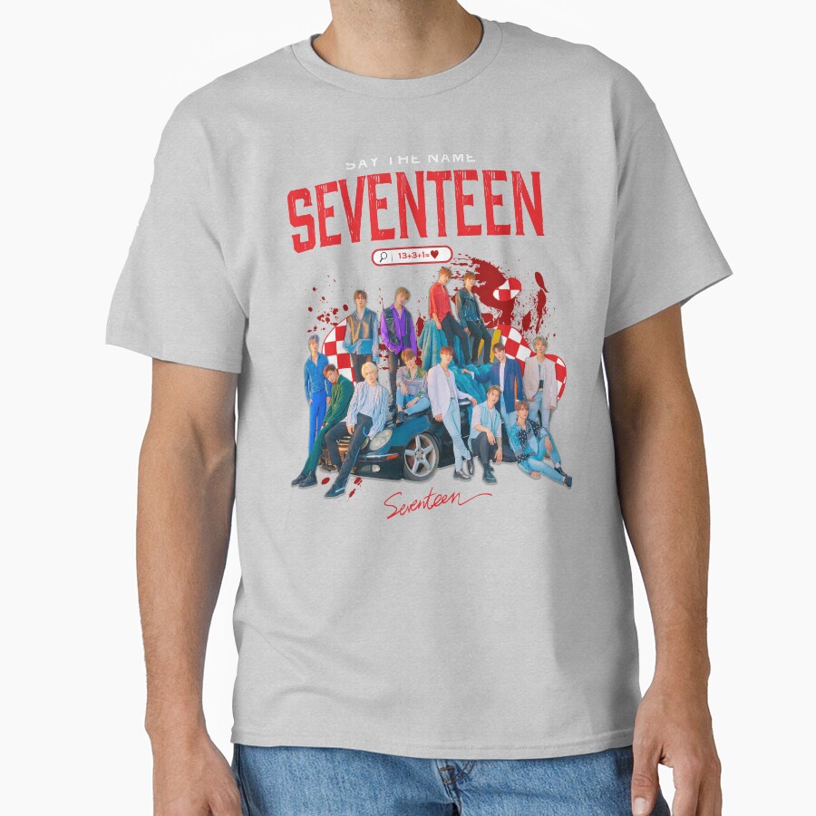 Say The Name Seventeen T-shirt - Image 3