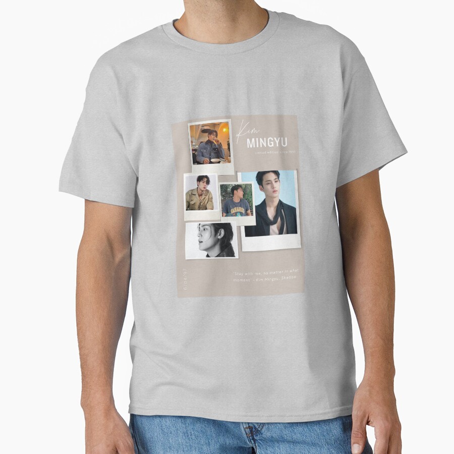 Seventeen Mingyu Collage Art T-shirt - Image 3