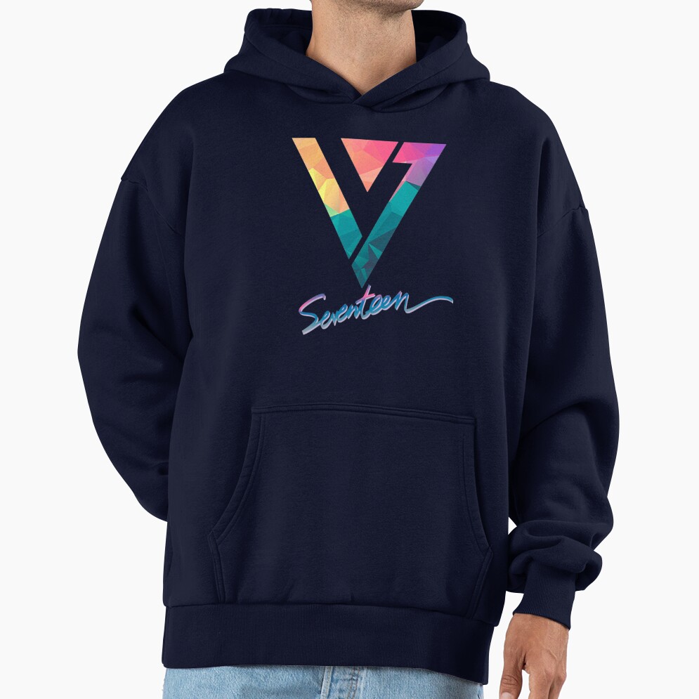 Seventeen Rainbow Color Hoodie - Image 5