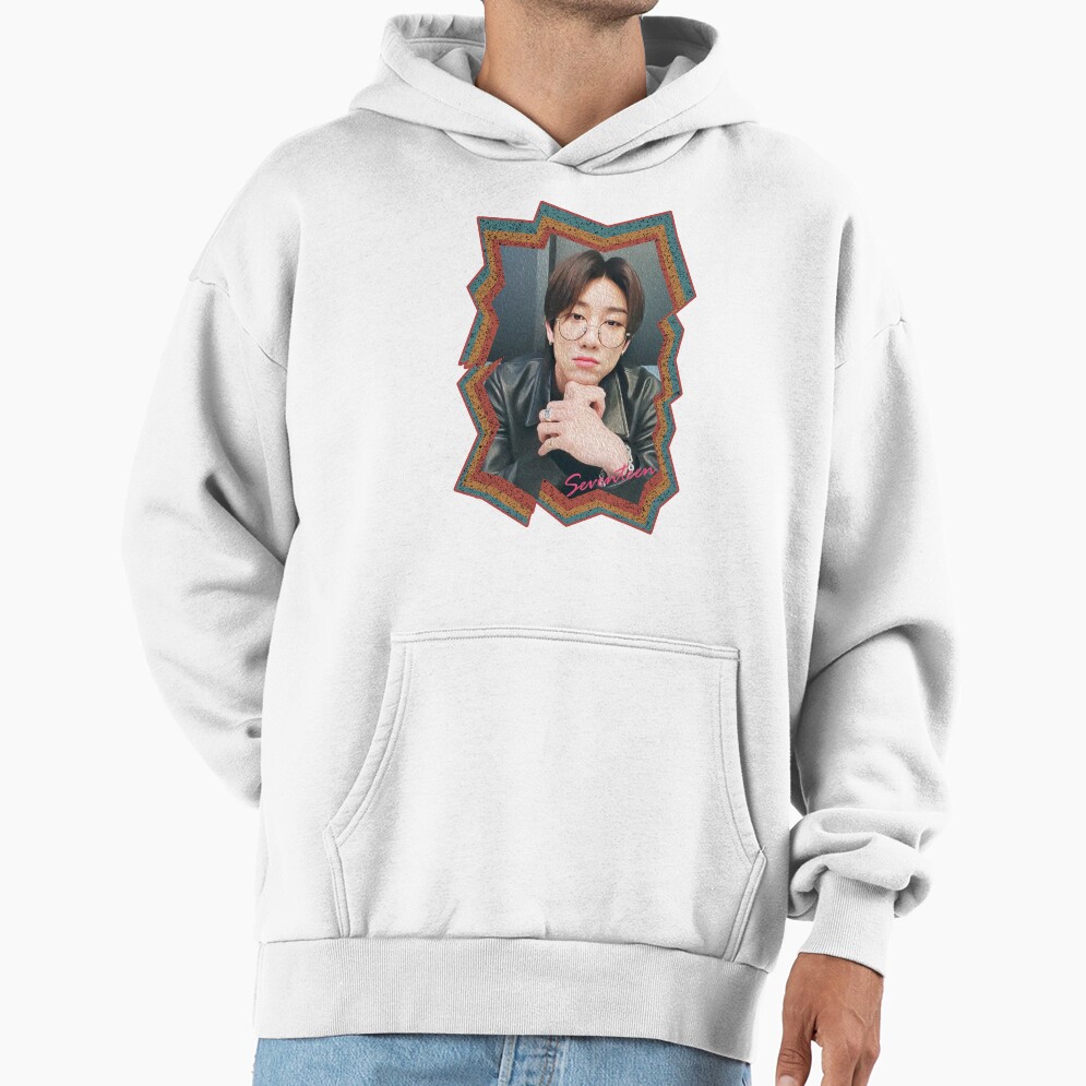 Xu Minghao Seventeen The8 Korean Kpop Retro Color Oil Paint Design Hoodie