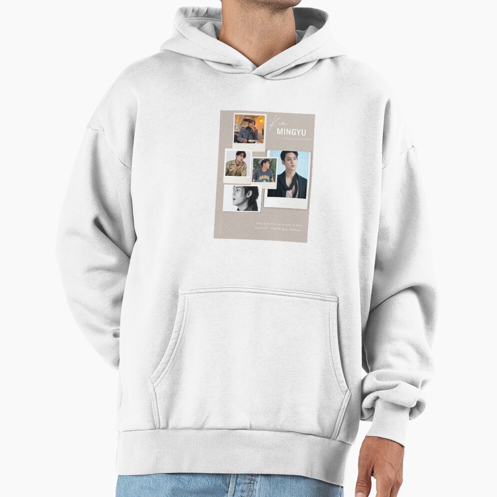 Seventeen Mingyu Collage Art Hoodie - Image 2