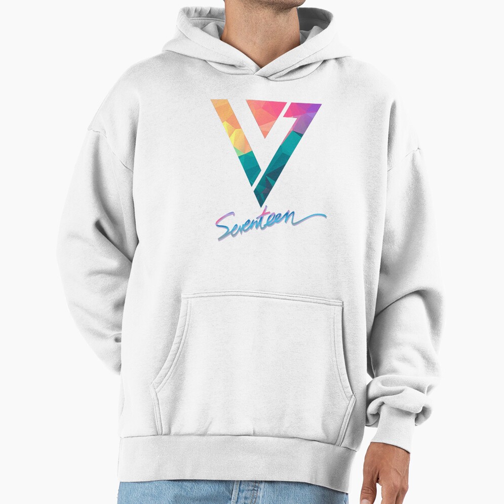 Seventeen Rainbow Color Hoodie - Image 2