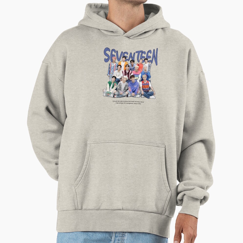 Seventeen Band T Shirt Hoodie - Image 3
