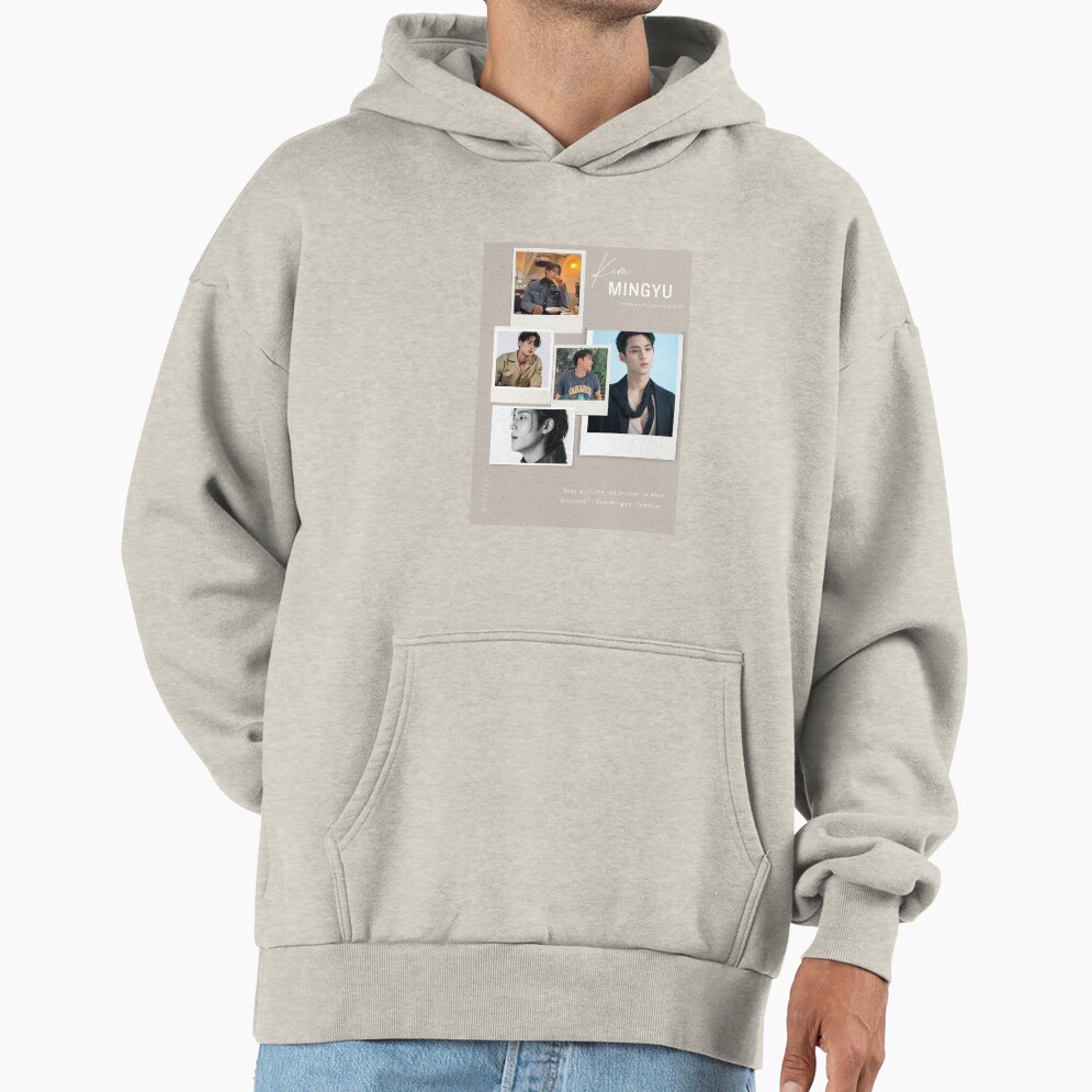 Seventeen Mingyu Collage Art Hoodie - Image 3