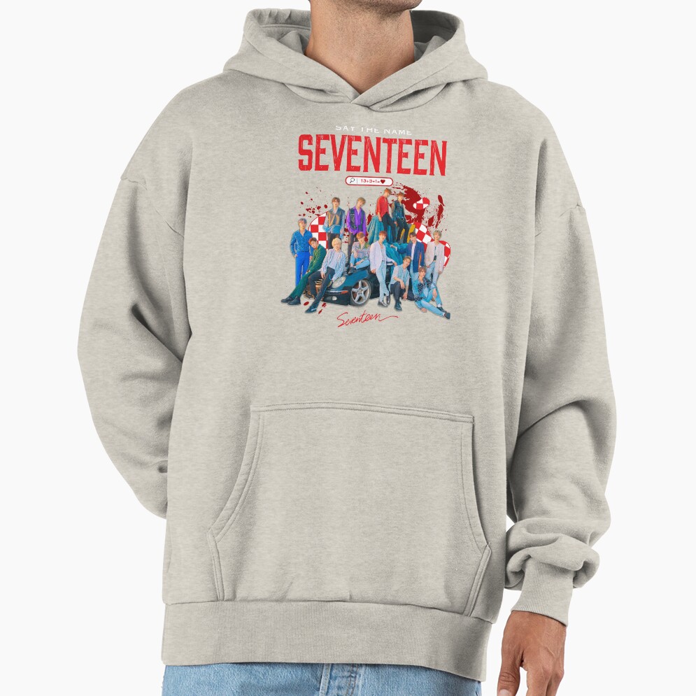 Say The Name Seventeen Hoodie - Image 3