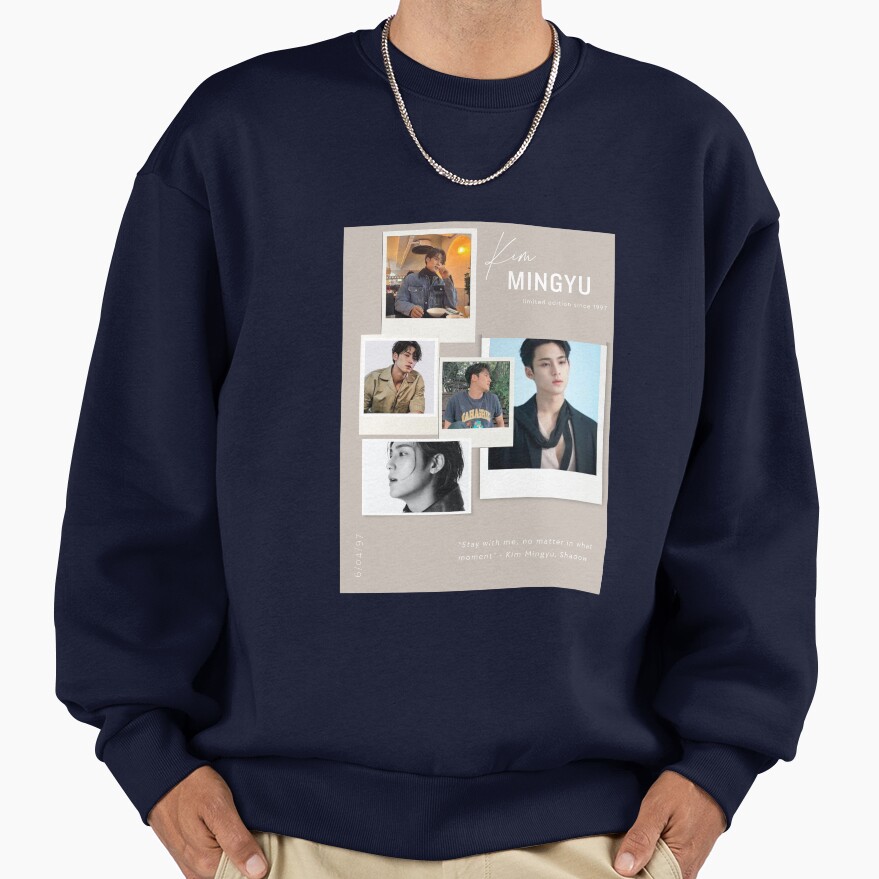 Seventeen Mingyu Collage Art Sweatshirt - Image 5