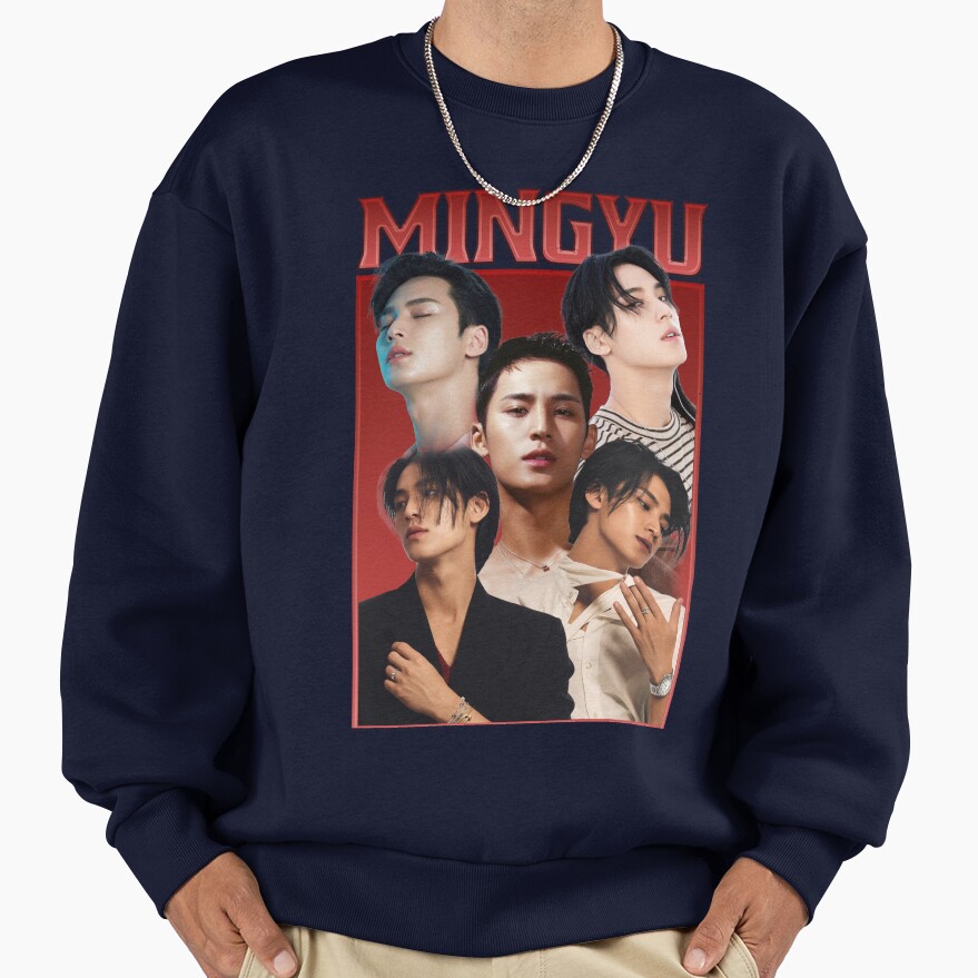 Mingyu Vintage Bootleg Tee Sweatshirt - Image 5
