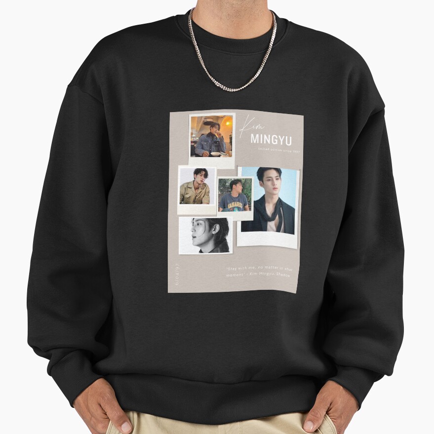 Seventeen Mingyu Collage Art Sweatshirt