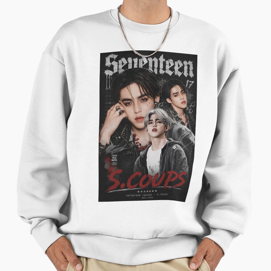 Seventeen S Coups K Pop Gift Idea Sweatshirt - Image 2
