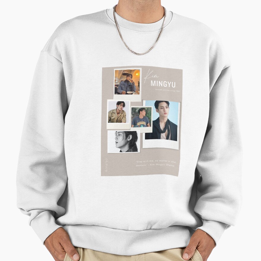 Seventeen Mingyu Collage Art Sweatshirt - Image 2