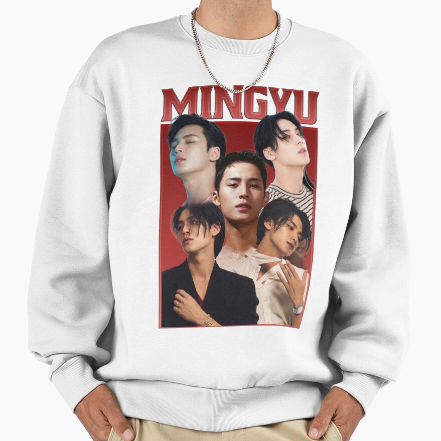 Mingyu Vintage Bootleg Tee Sweatshirt
