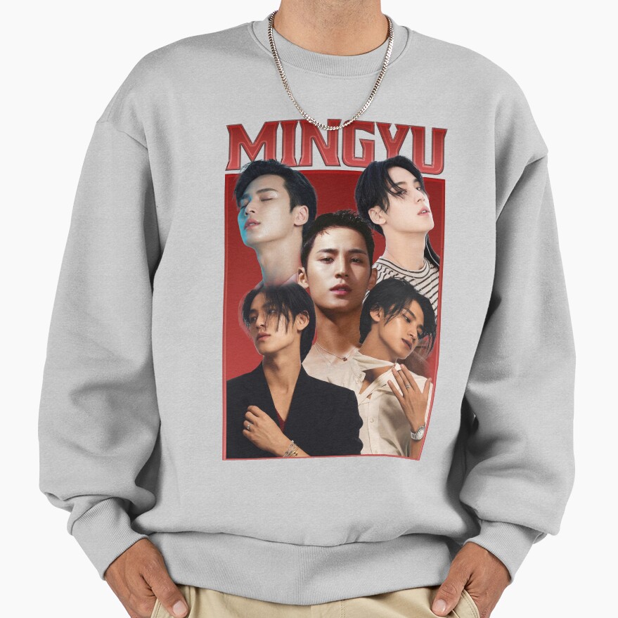 Mingyu Vintage Bootleg Tee Sweatshirt - Image 4