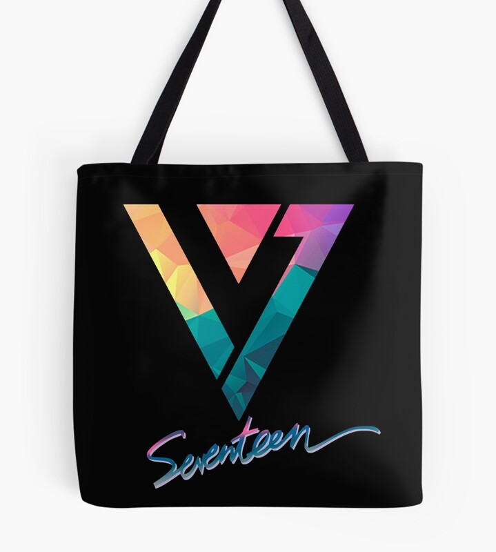 Seventeen Rainbow Logo Tote Bag