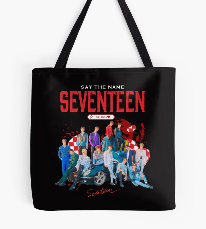 Say The Name Seventeen Tote Bag