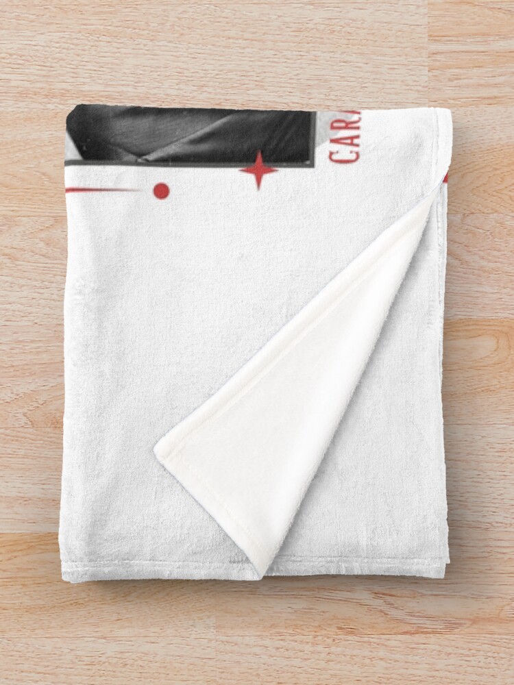 Seventeen Black And Red Mingyu Group Members Y2k Preppy Collage Design Throw Blanket - Image 2
