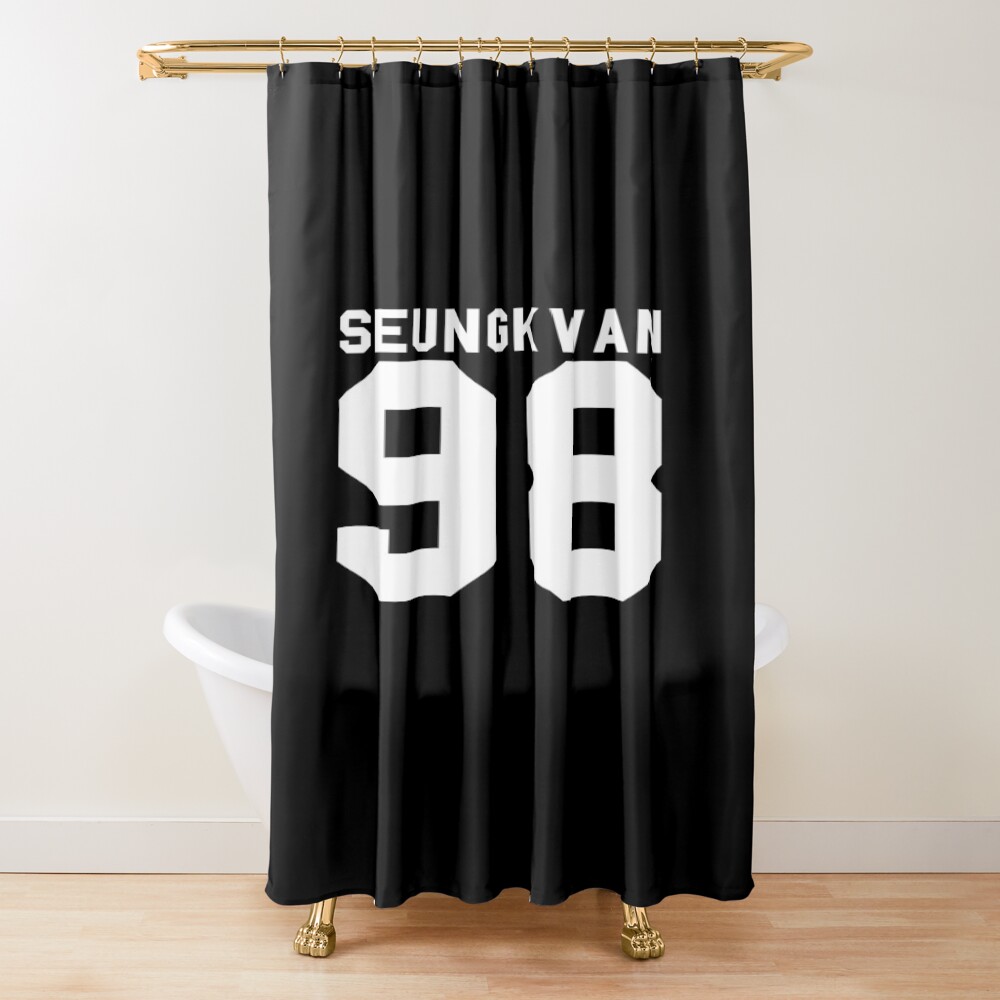 Seventeen Seungkwan Jersey Shower Curtain