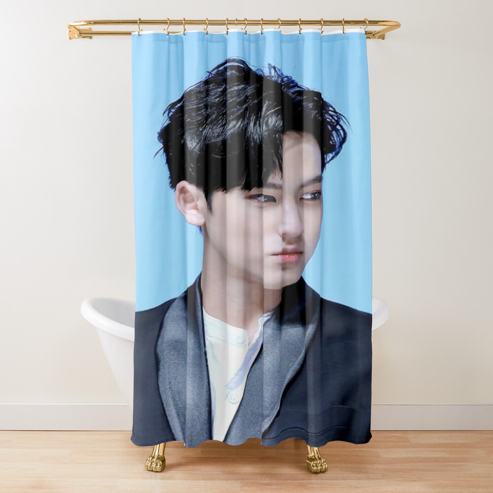 Mingyu Seventeen Collection Shower Curtain