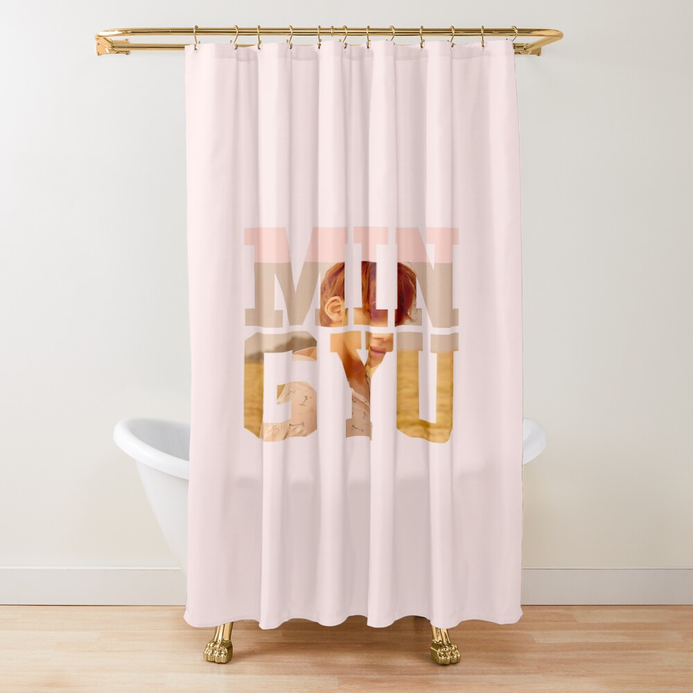 Seventeen Mingyu Shower Curtain